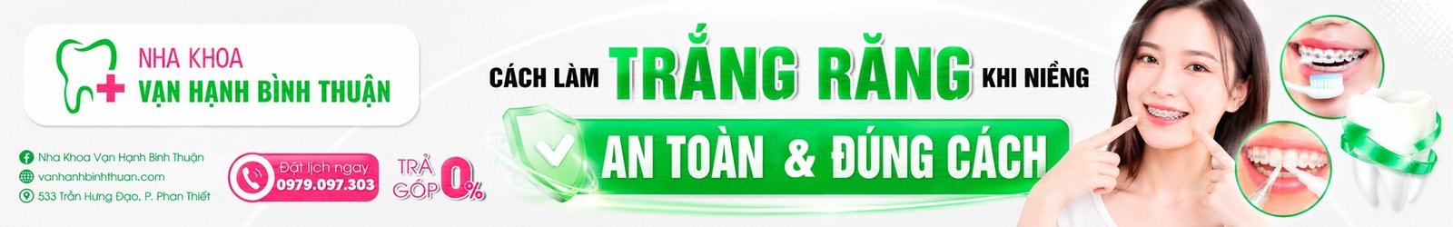 Cách làm trắng răng khi niềng an toàn và đúng cách